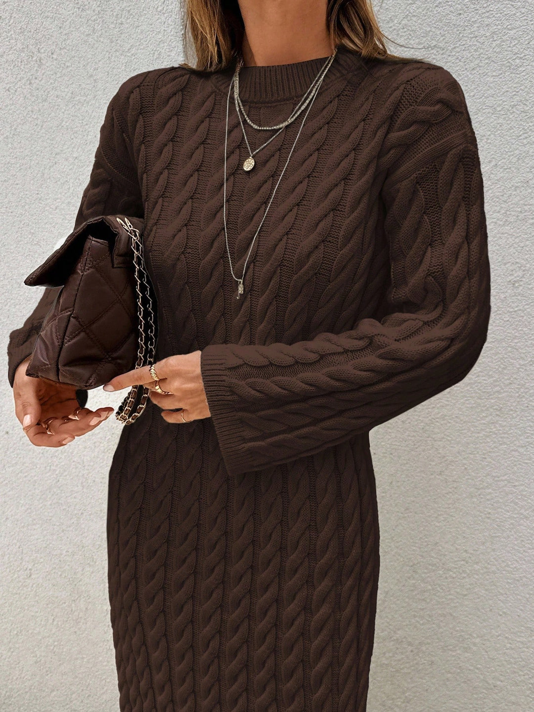 Rochie SHEIN, maro