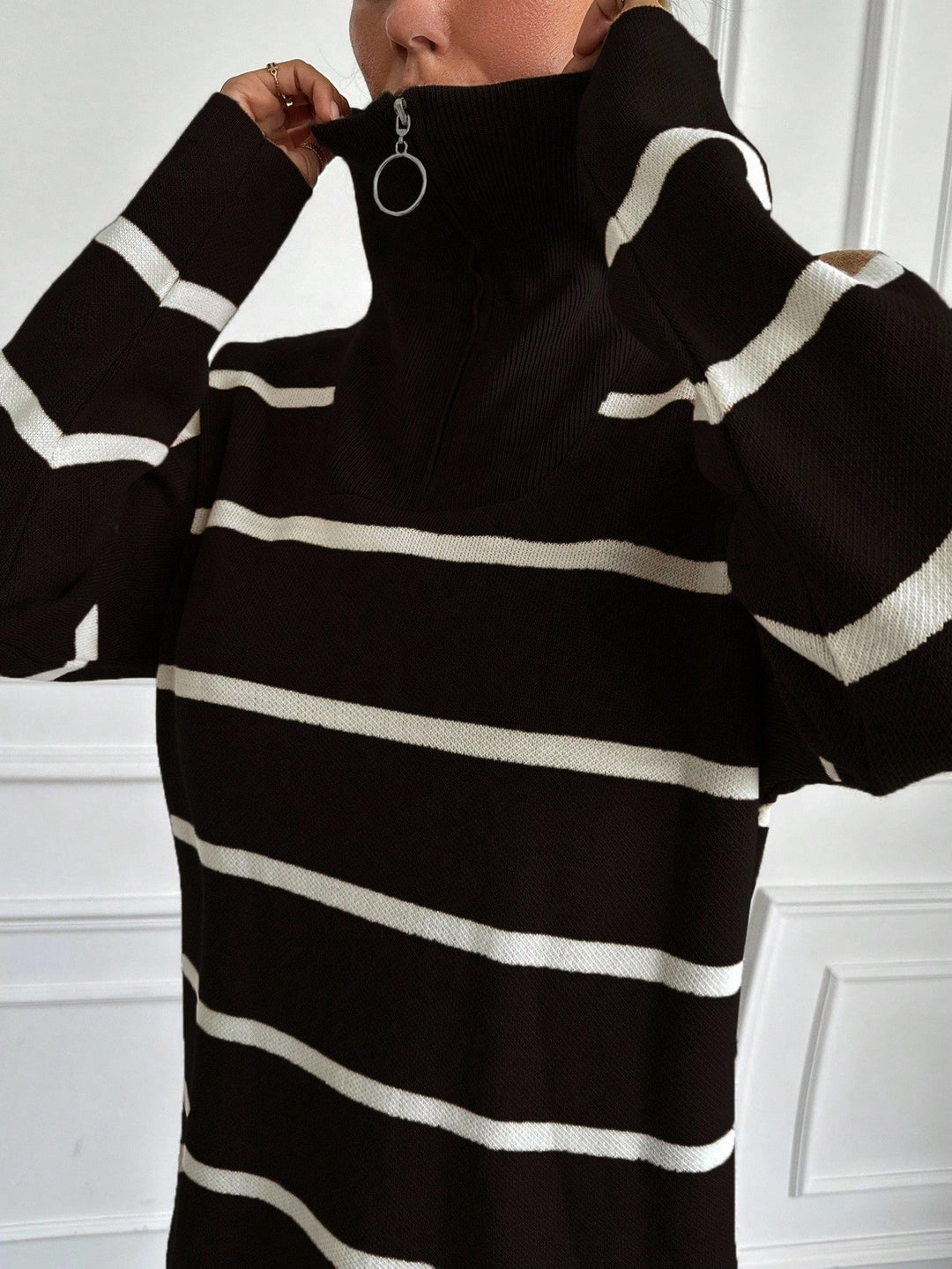 Pulover SHEIN, negru