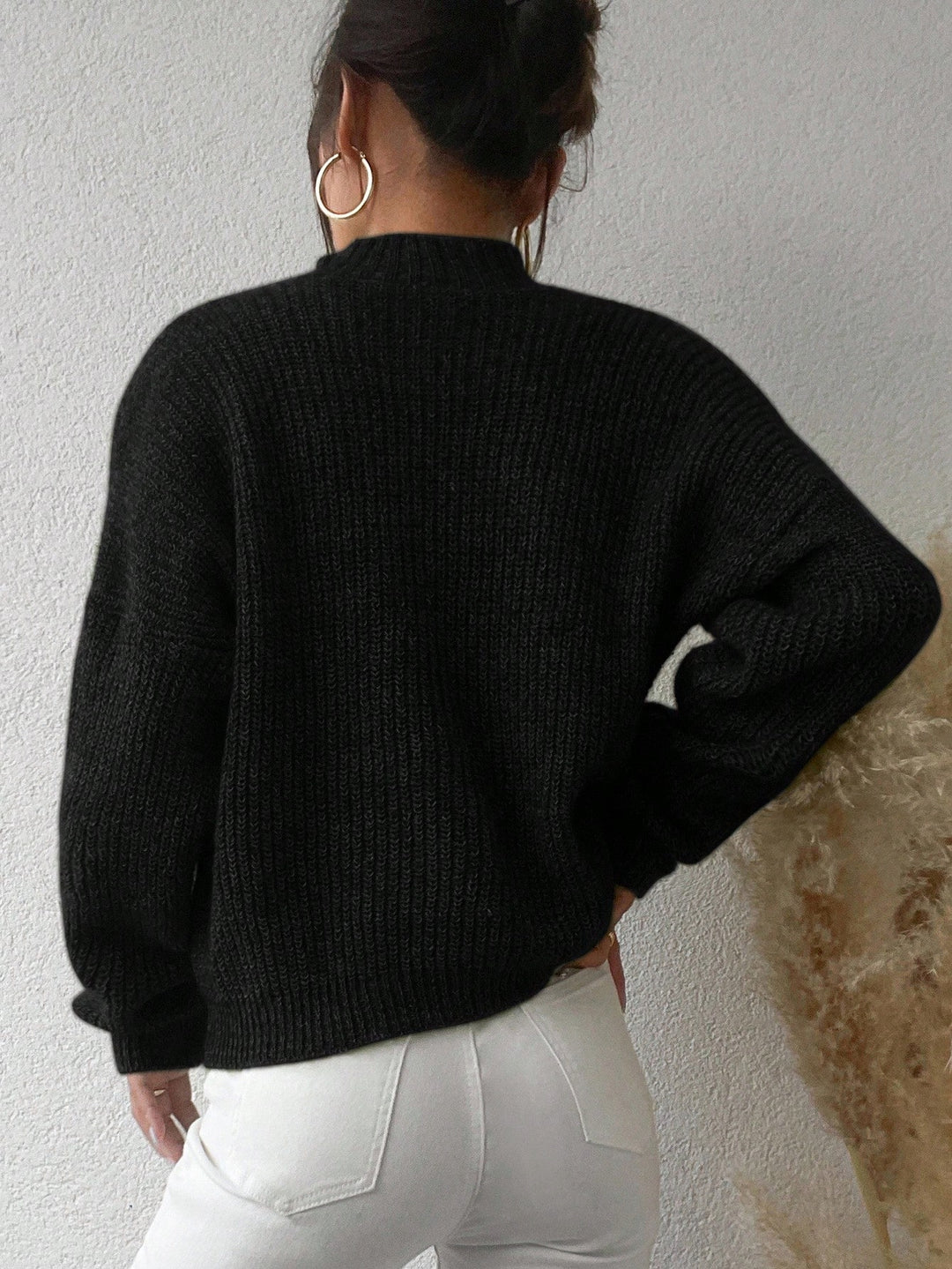 Pulover SHEIN, negru