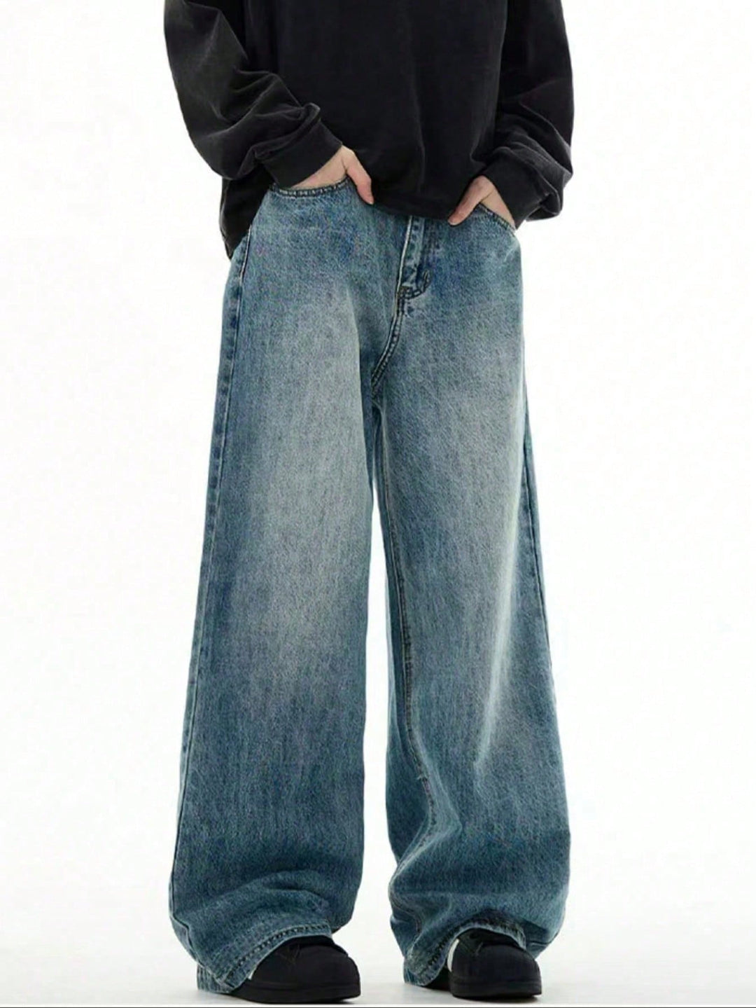 Jeans SHEIN, albastru