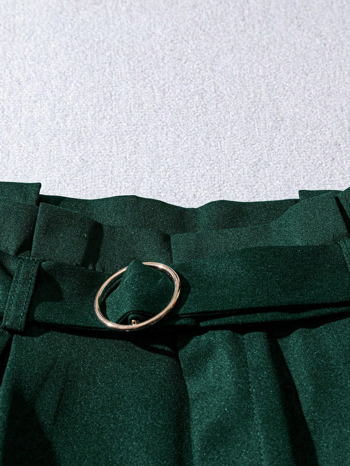 Pantaloni scurți SHEIN, verde