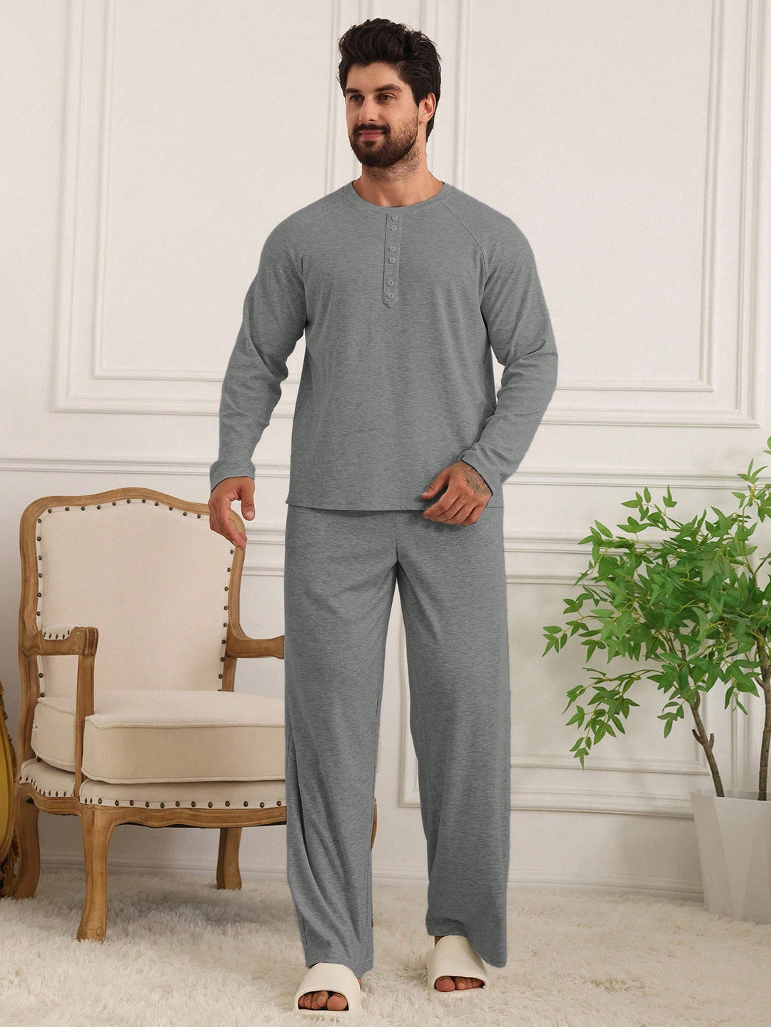Pijamale SHEIN, gri