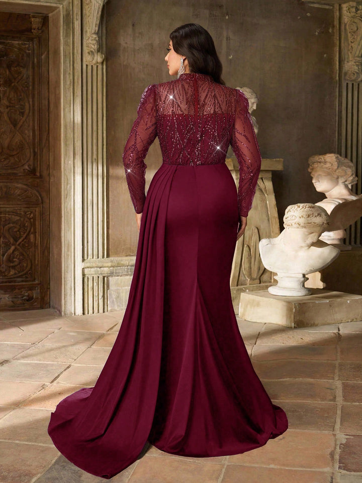 Rochie SHEIN, vișiniu