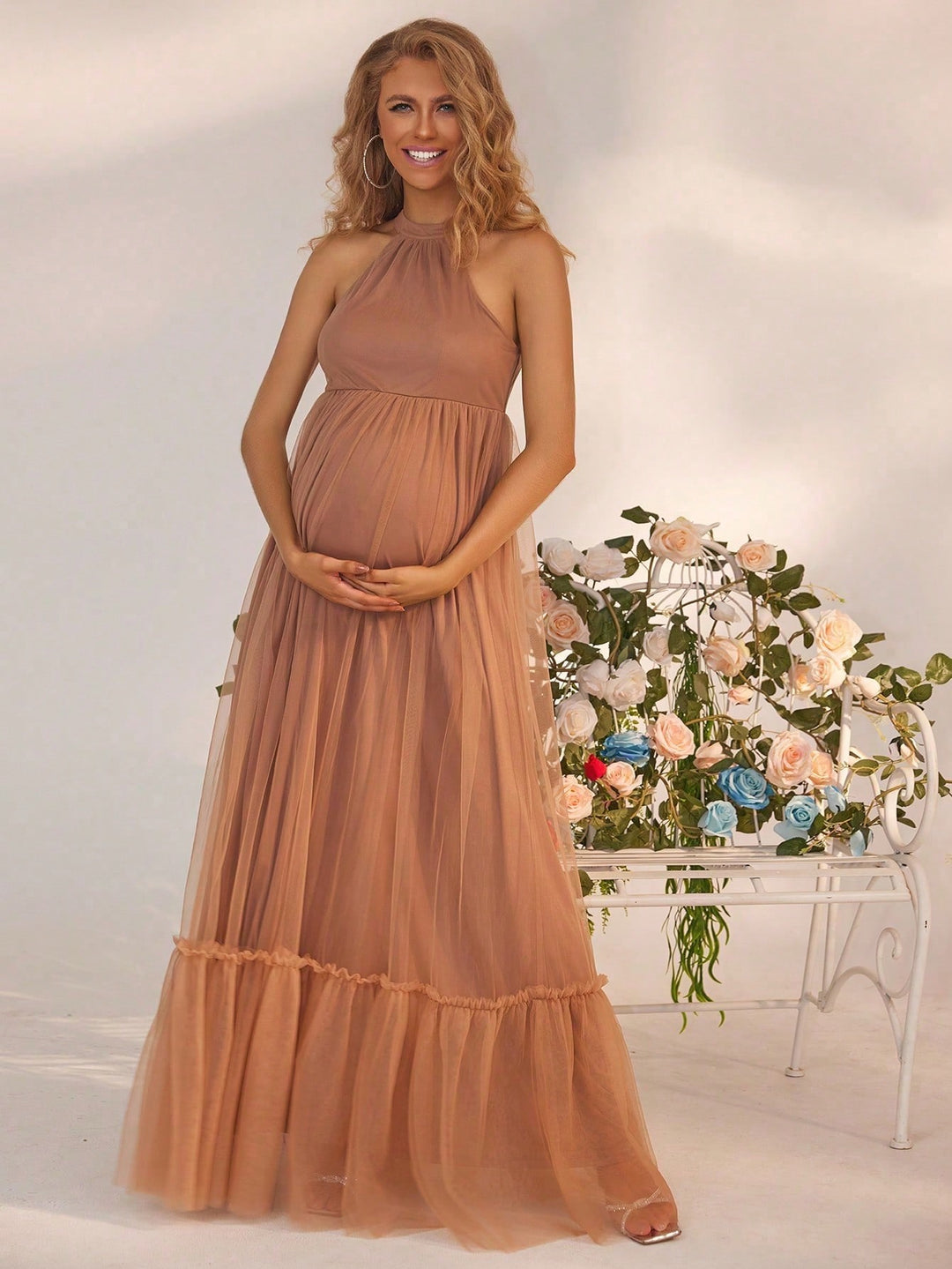 Rochie SHEIN, maro