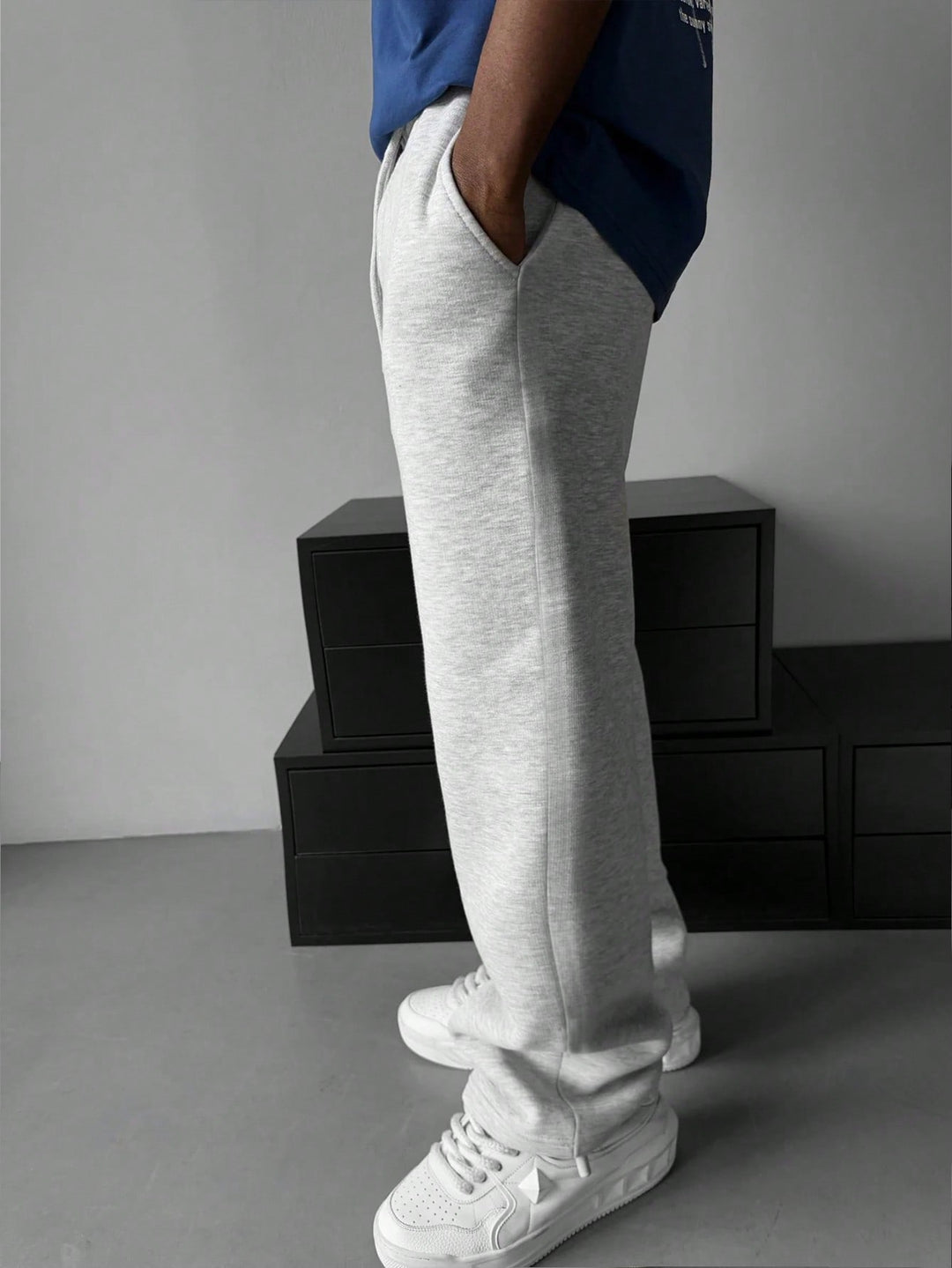 Pantaloni SHEIN, gri
