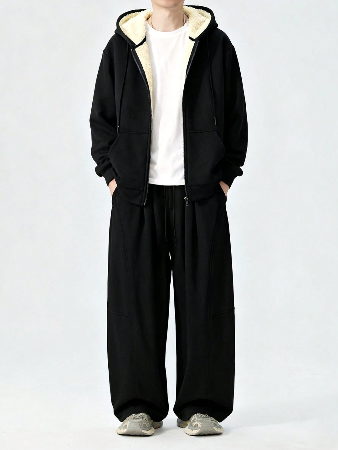 Set hanorace SHEIN, negru