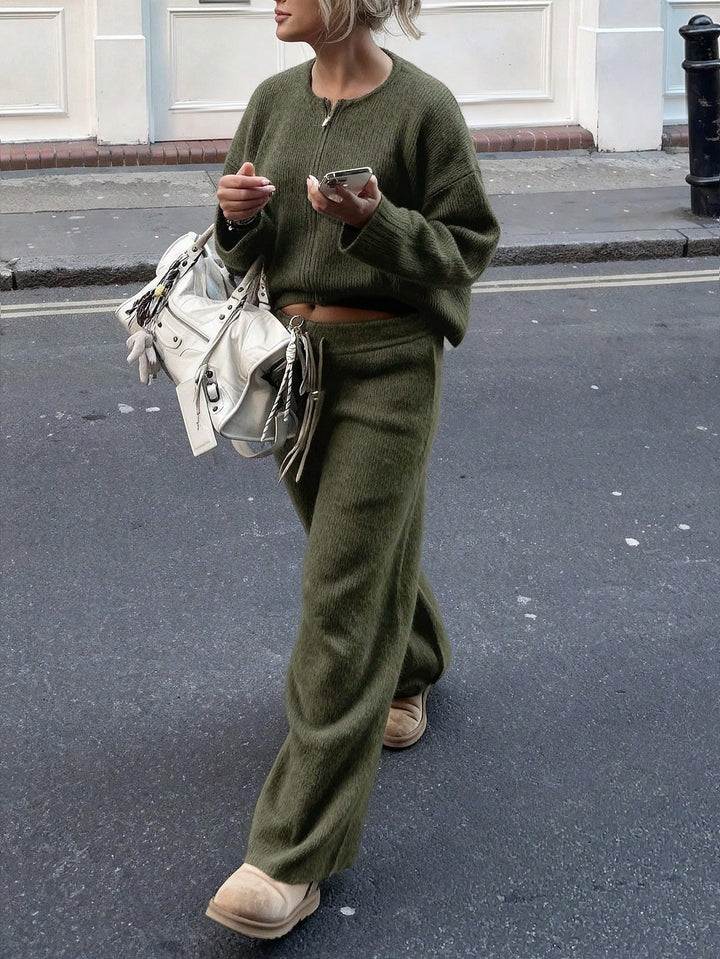 Pantaloni SHEIN, verde