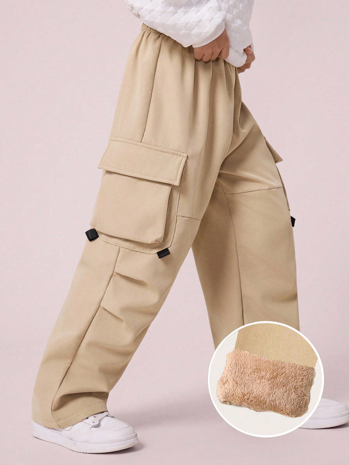 Pantaloni SHEIN, kaki
