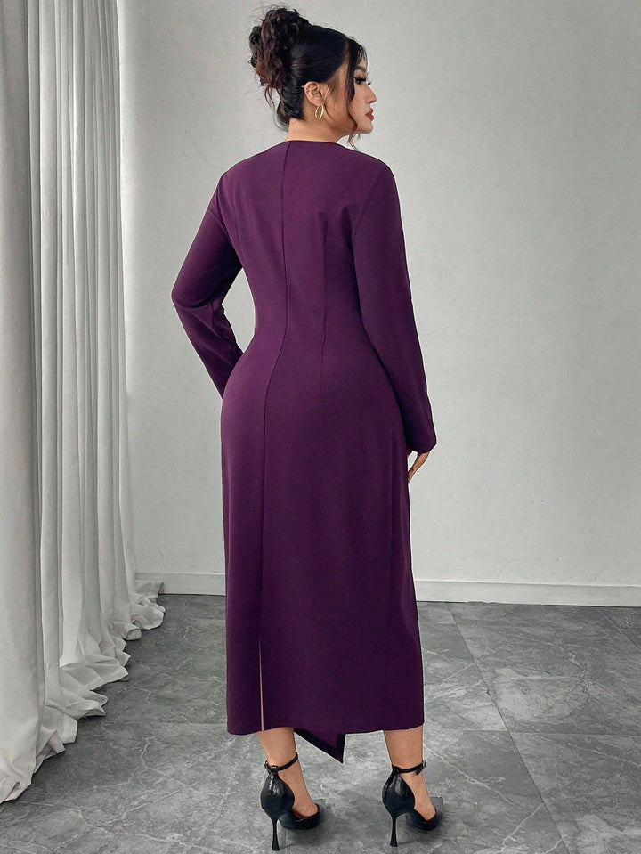 Rochie SHEIN, vișiniu