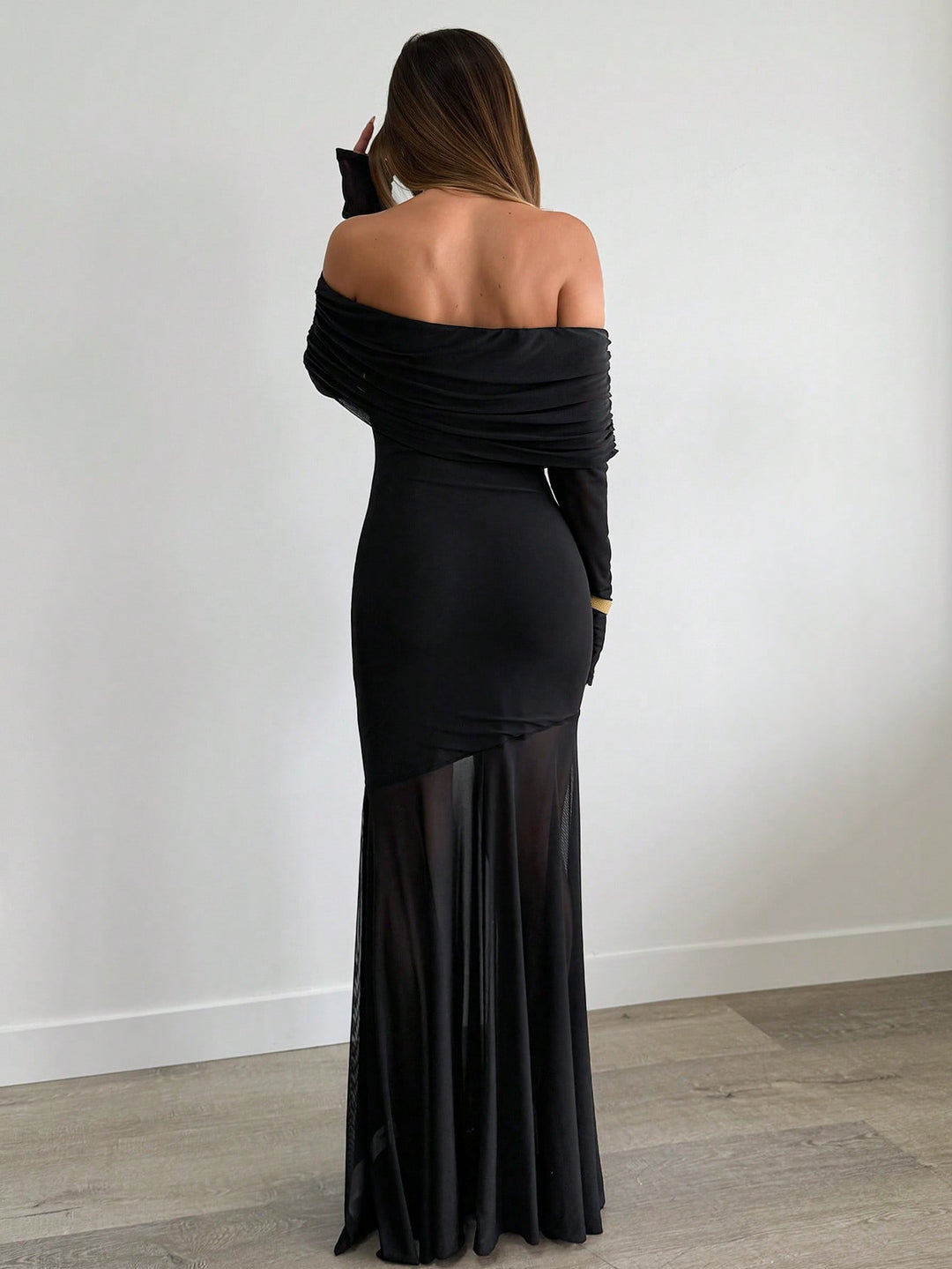 Rochie maxi SHEIN, negru