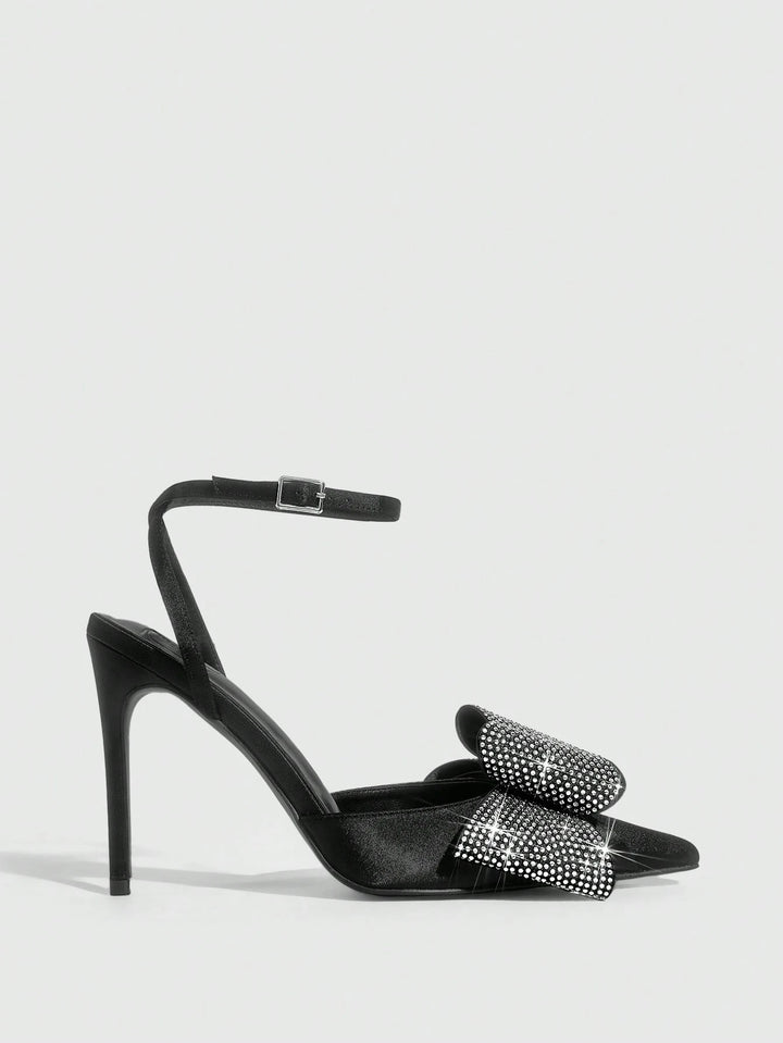 Pantofi cu toc SHEIN, negru