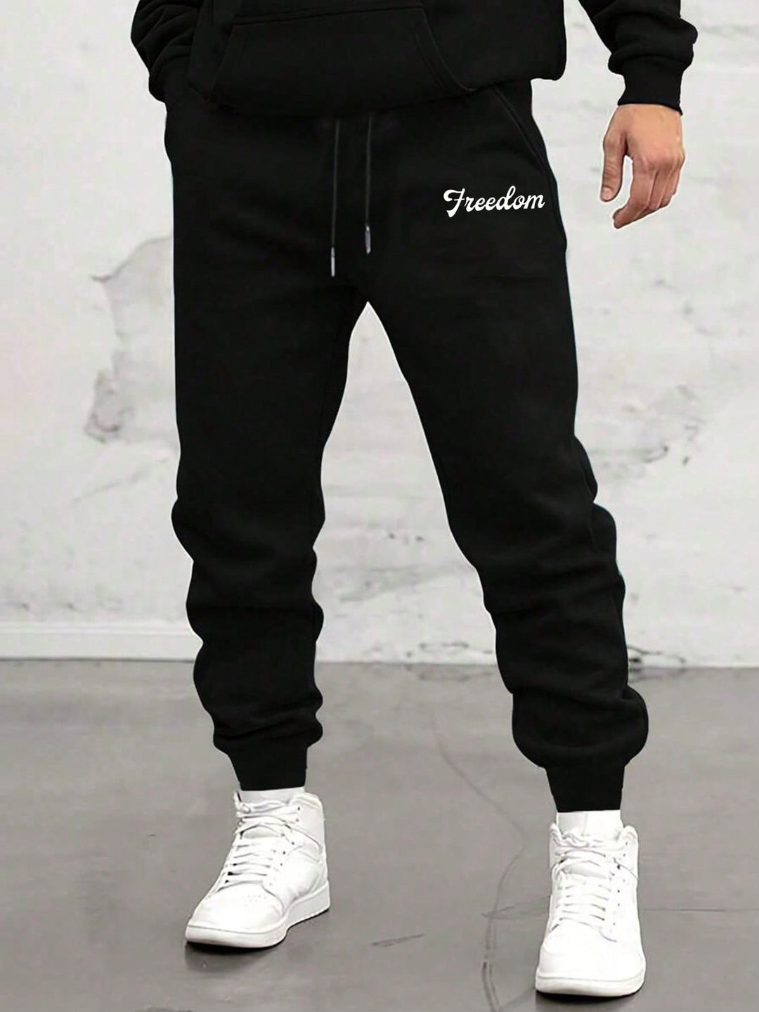 Pantalon SHEIN, negru