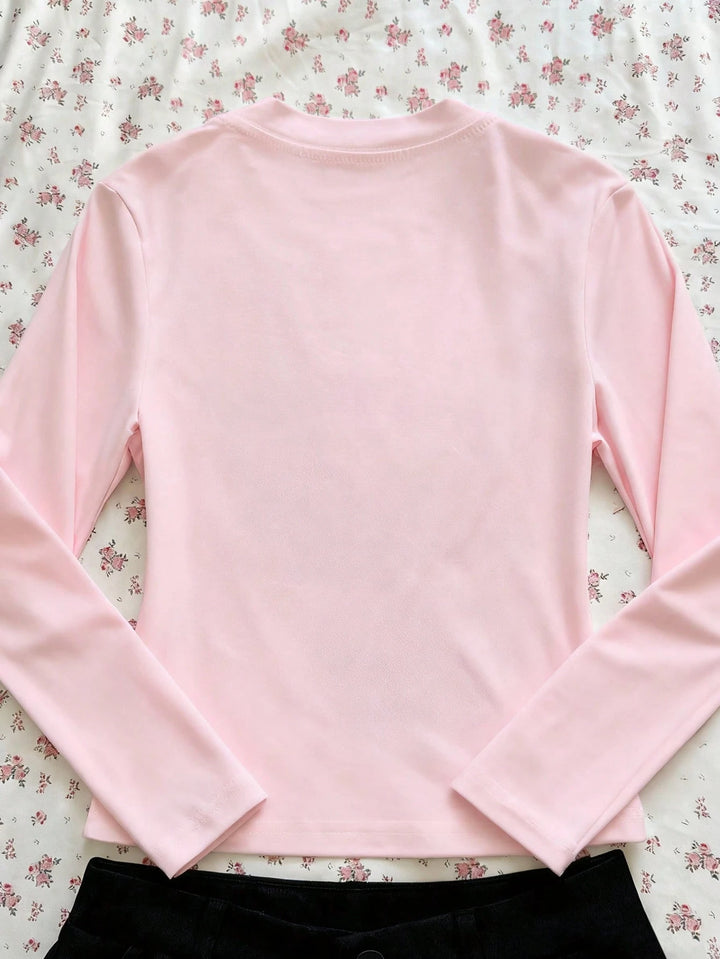 SHEIN blúz, rózsaszín