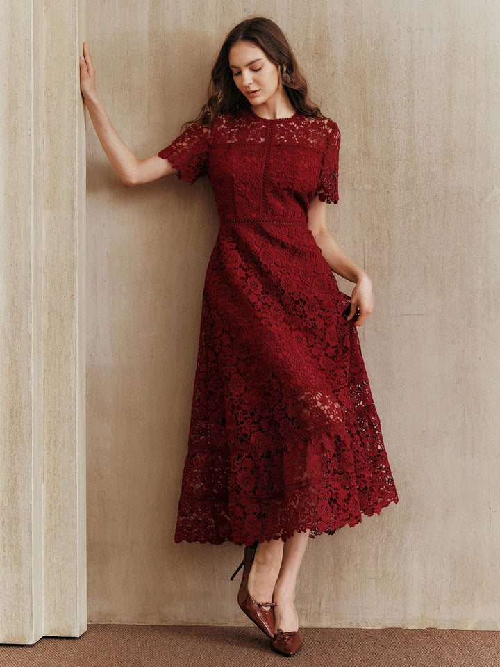 Rochie maxi SHEIN, vișiniu