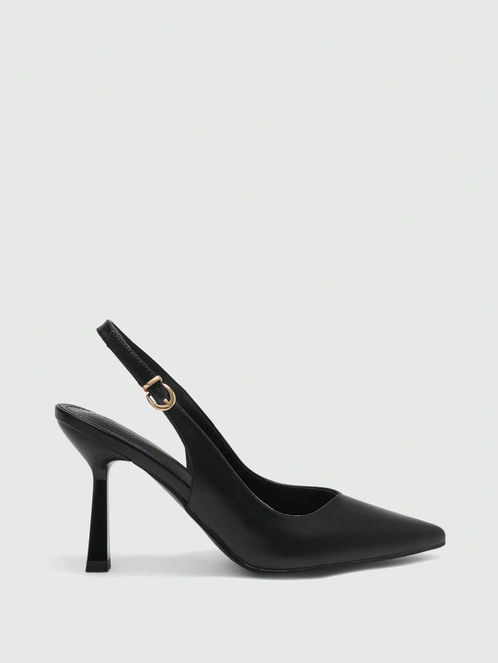 Pantofi cu toc SHEIN, negru