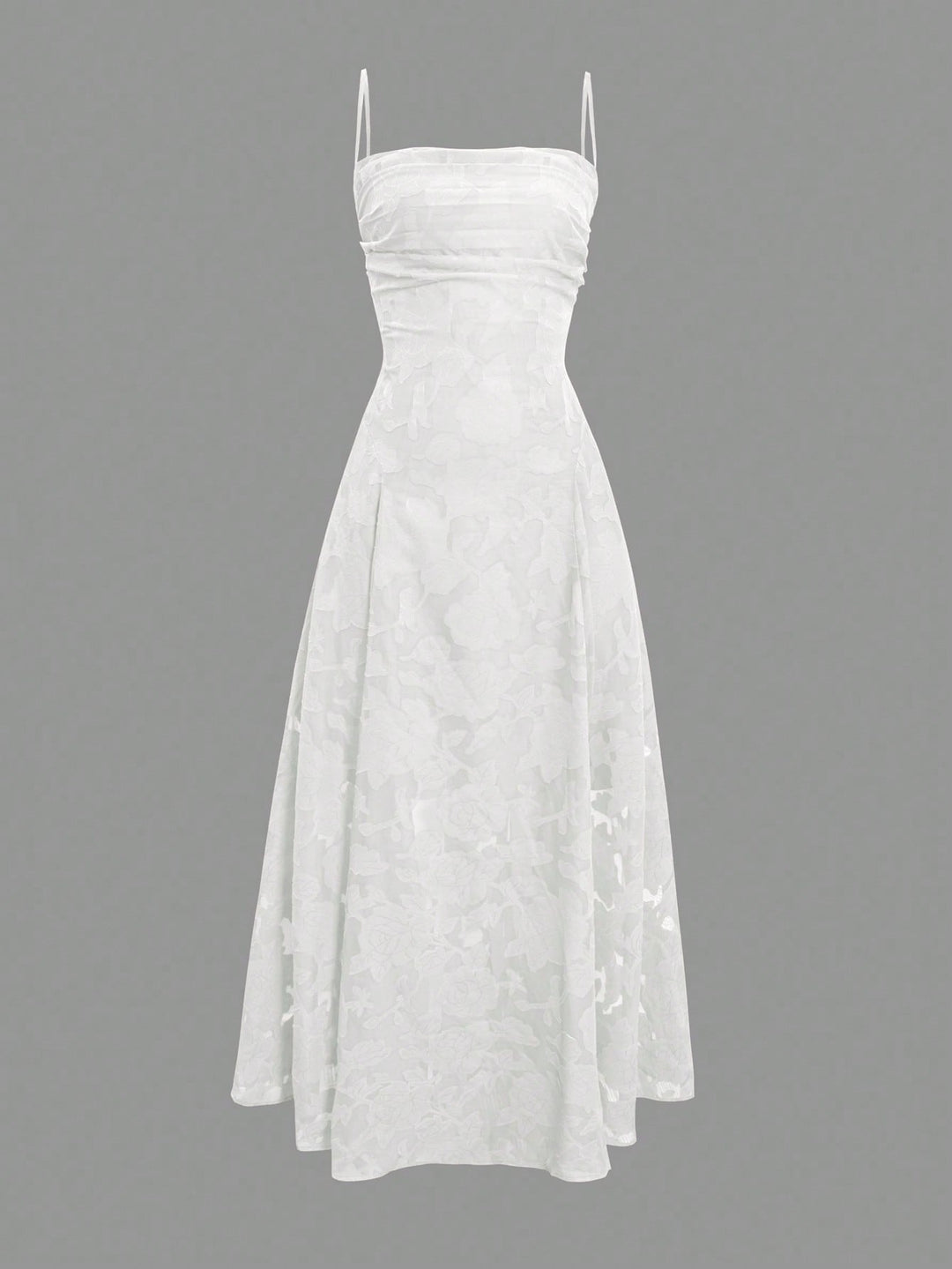 Rochie maxi SHEIN, alb