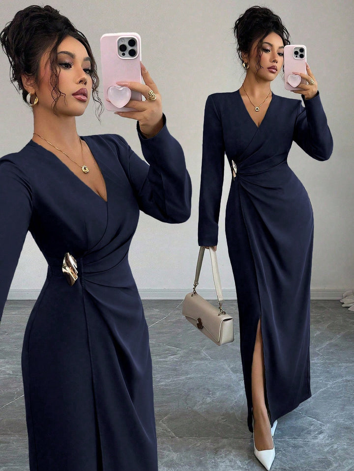 Rochie maxi SHEIN, albastru