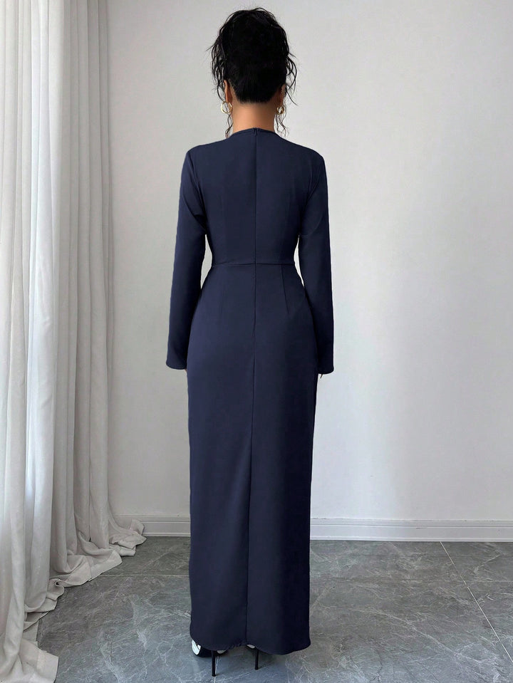 Rochie maxi SHEIN, albastru