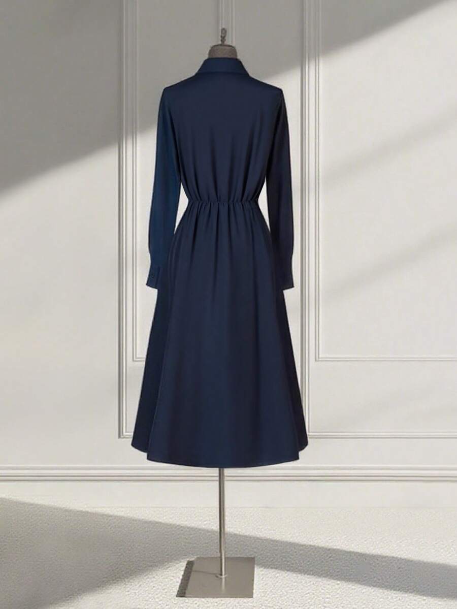 Rochie midi SHEIN, albastru