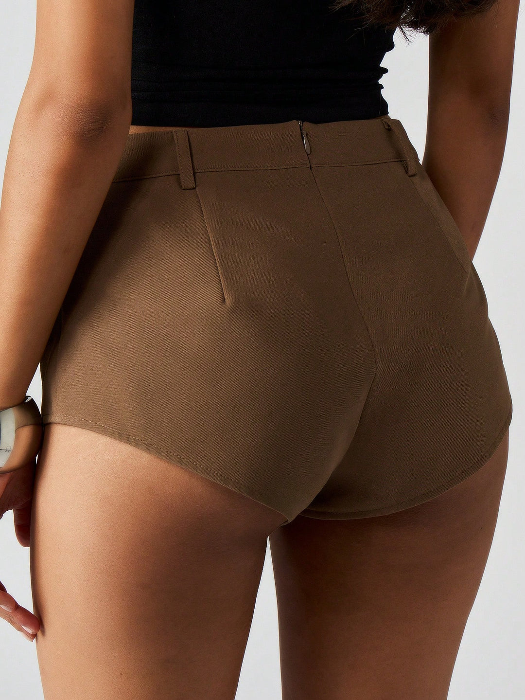 Pantaloni scurți SHEIN, kaki