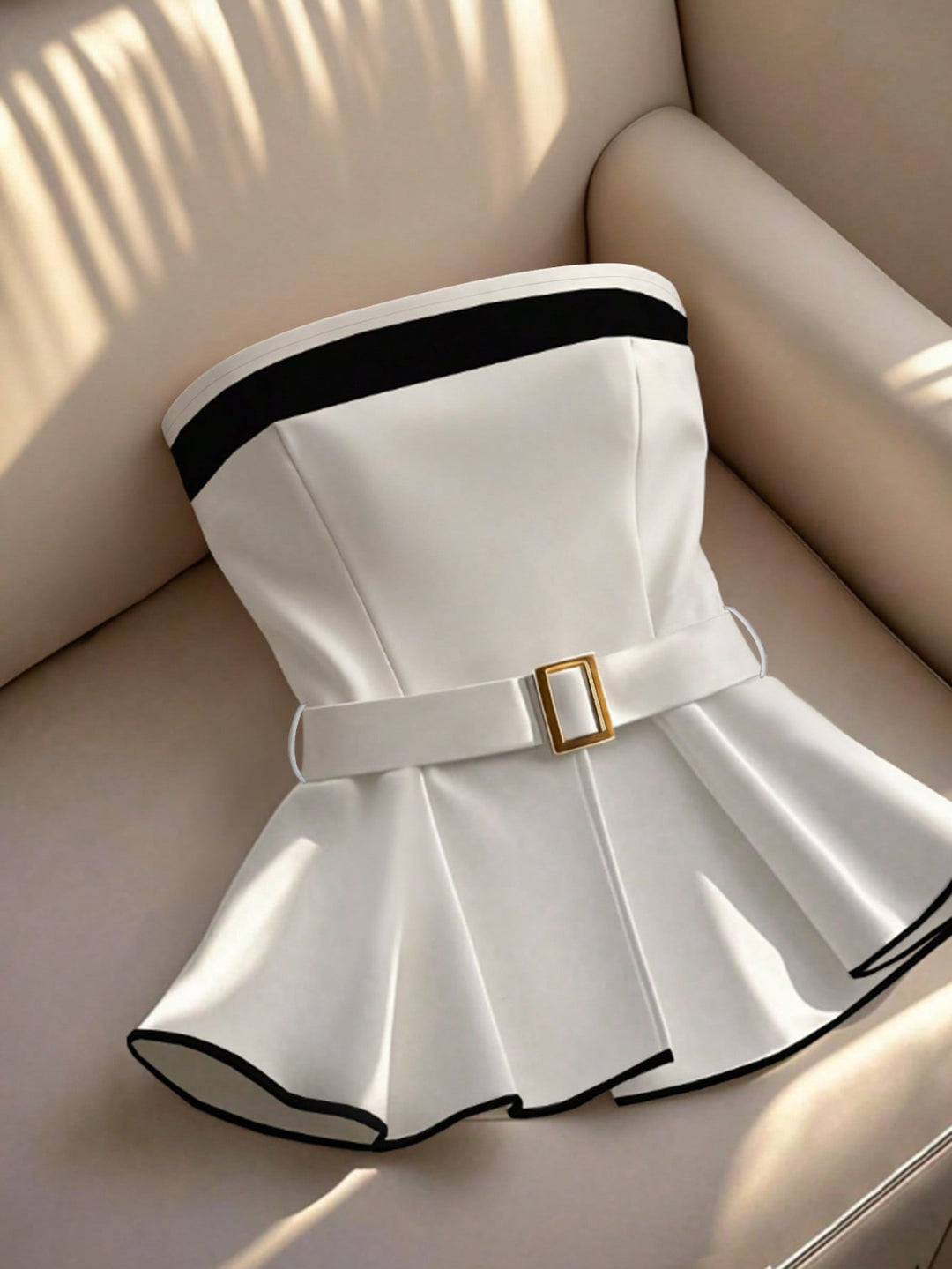 Top SHEIN, alb
