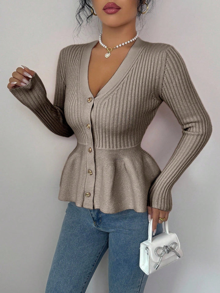 Cardigan SHEIN, kaki