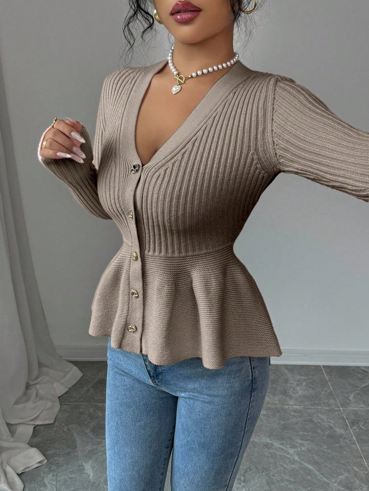 Cardigan SHEIN, kaki