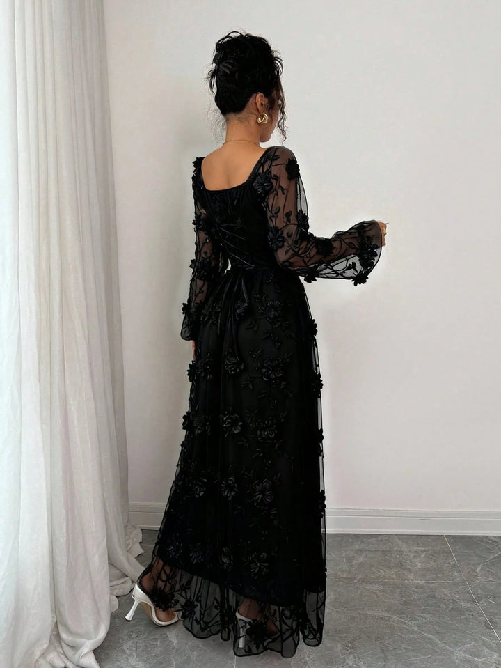 Rochie maxi SHEIN, negru