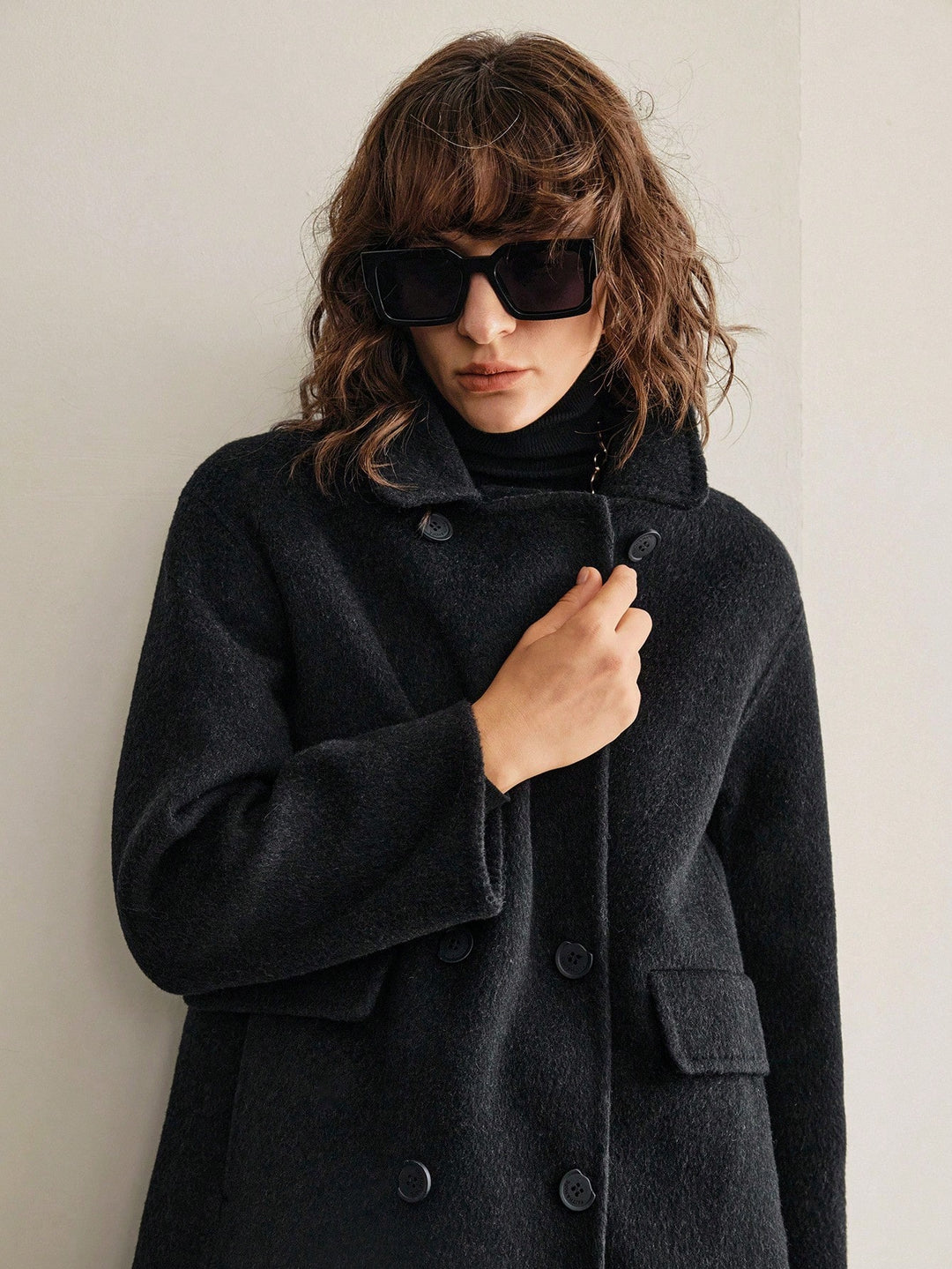 Palton SHEIN, negru