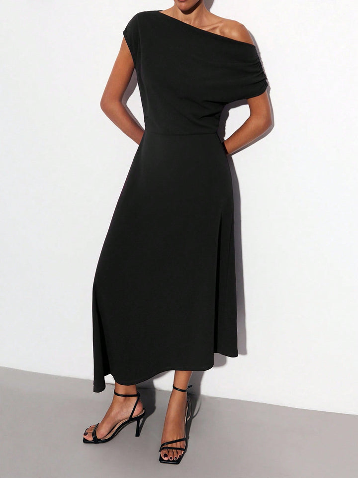 Rochie maxi SHEIN, negru