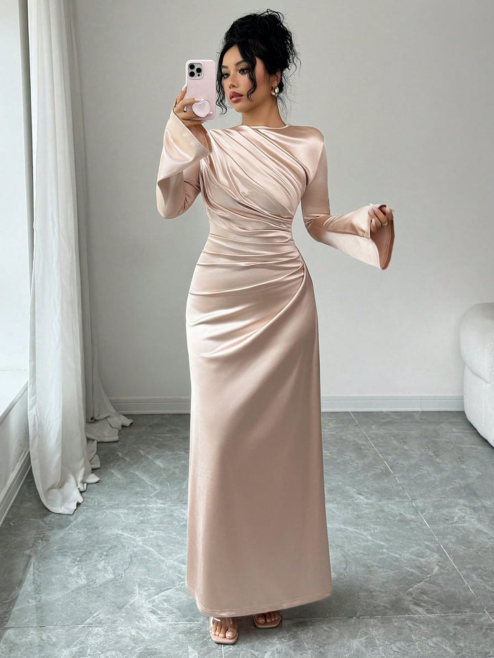 Rochie maxi SHEIN, roz