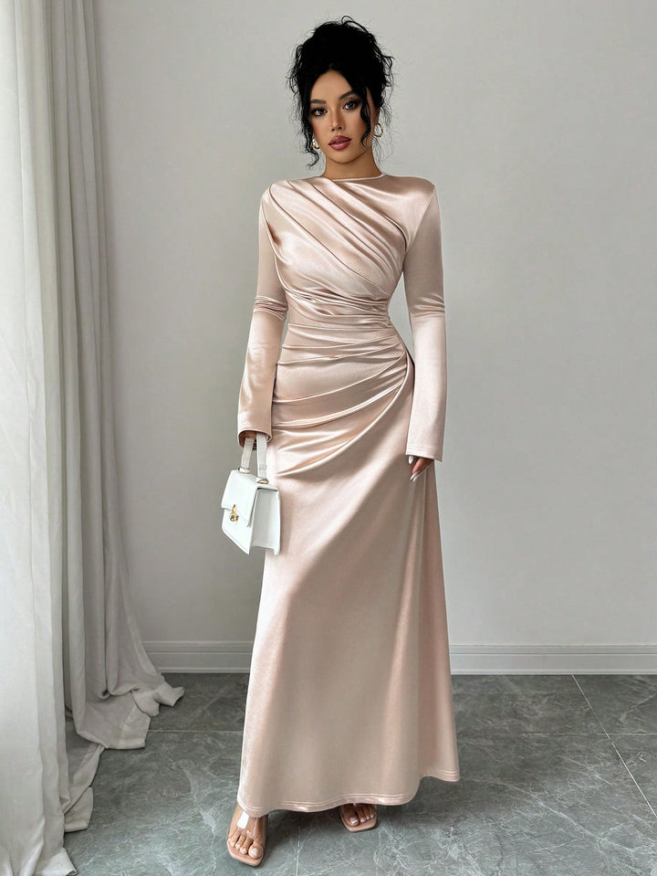 Rochie maxi SHEIN, roz