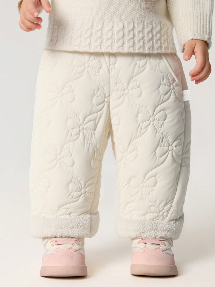 Pantaloni SHEIN, alb