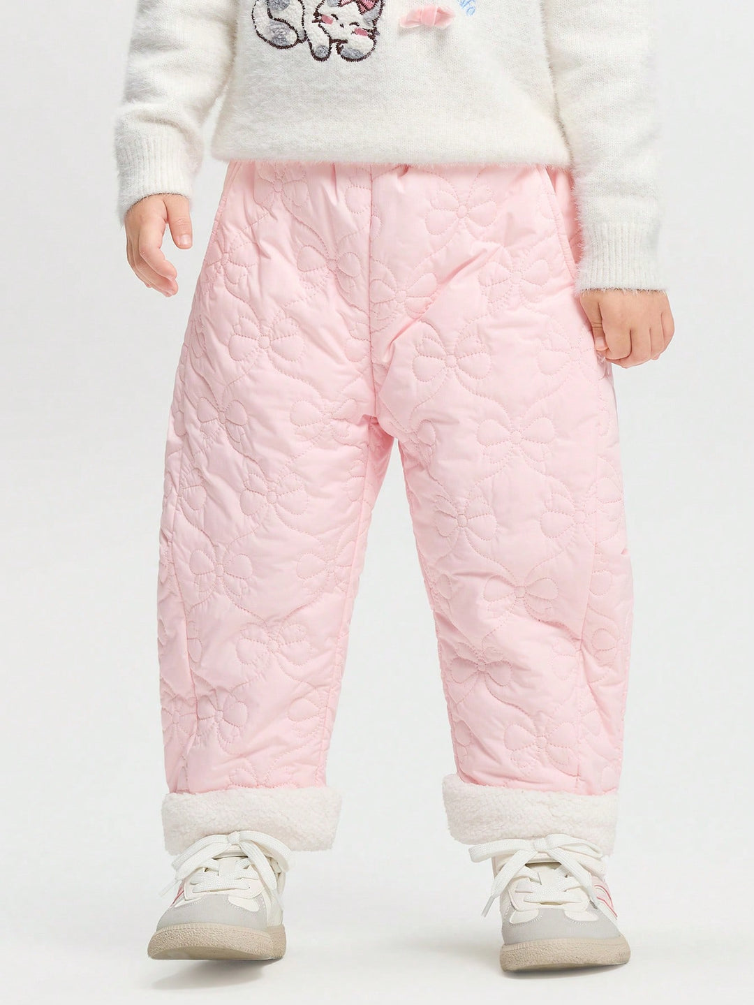 Pantaloni SHEIN, roz