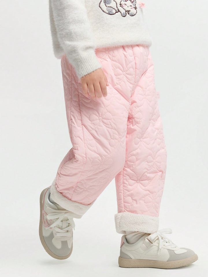 Pantaloni SHEIN, roz