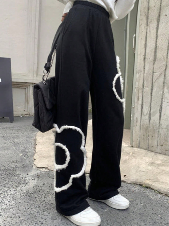 Pantaloni SHEIN, negru