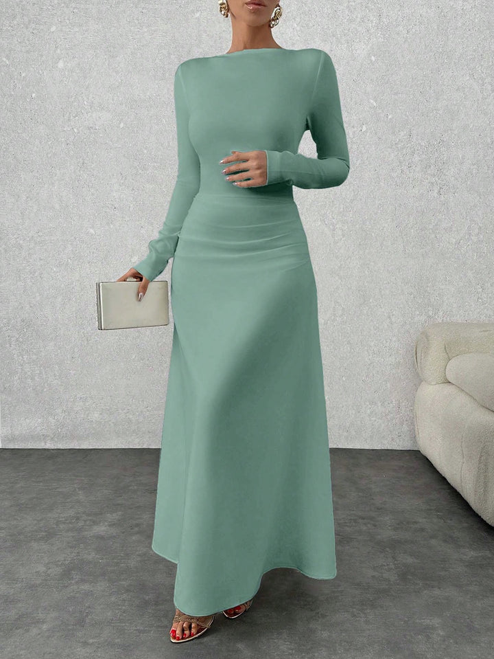 Rochie maxi SHEIN, verde