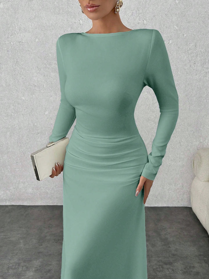 Rochie maxi SHEIN, verde