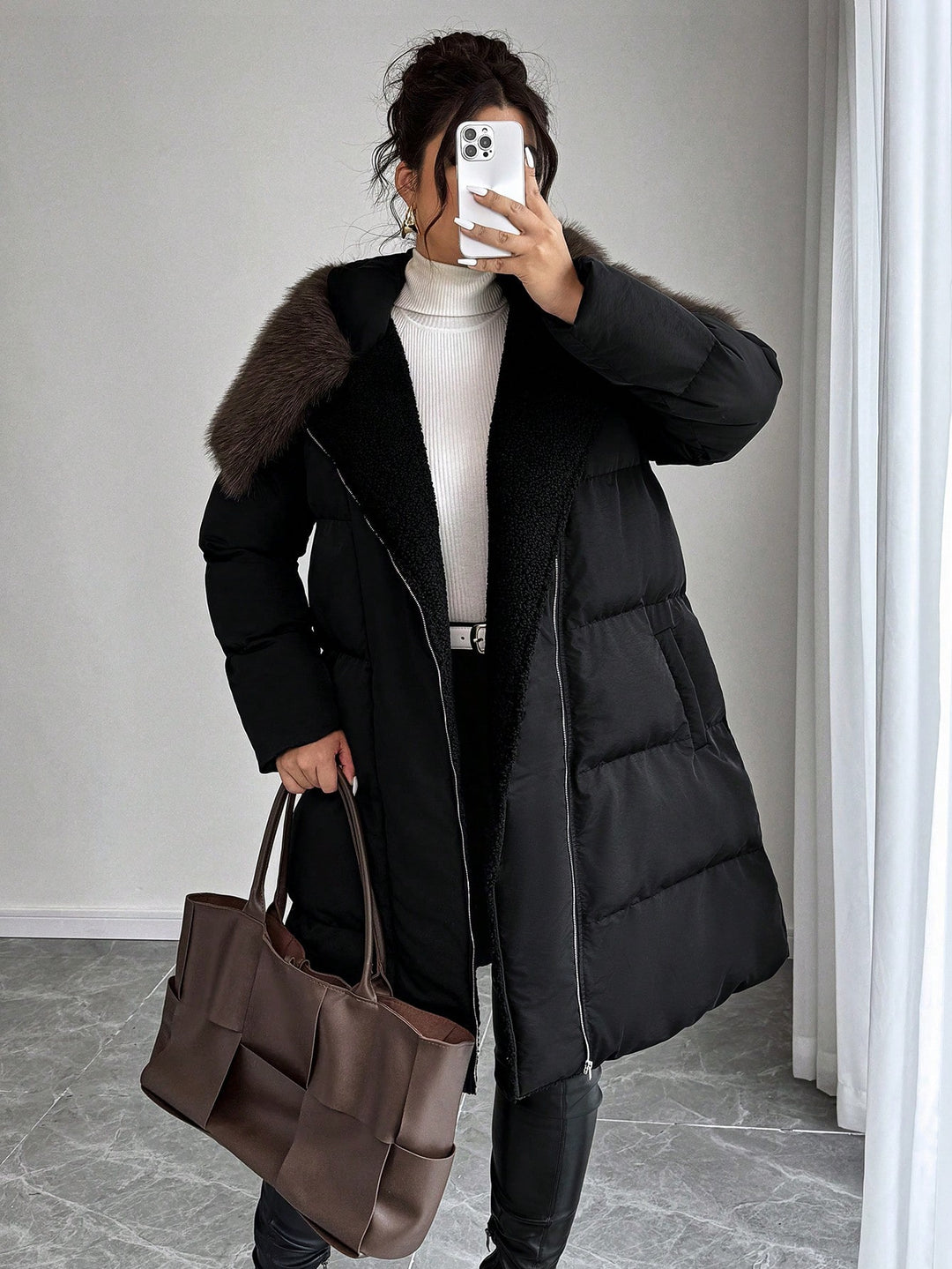 Palton SHEIN, negru