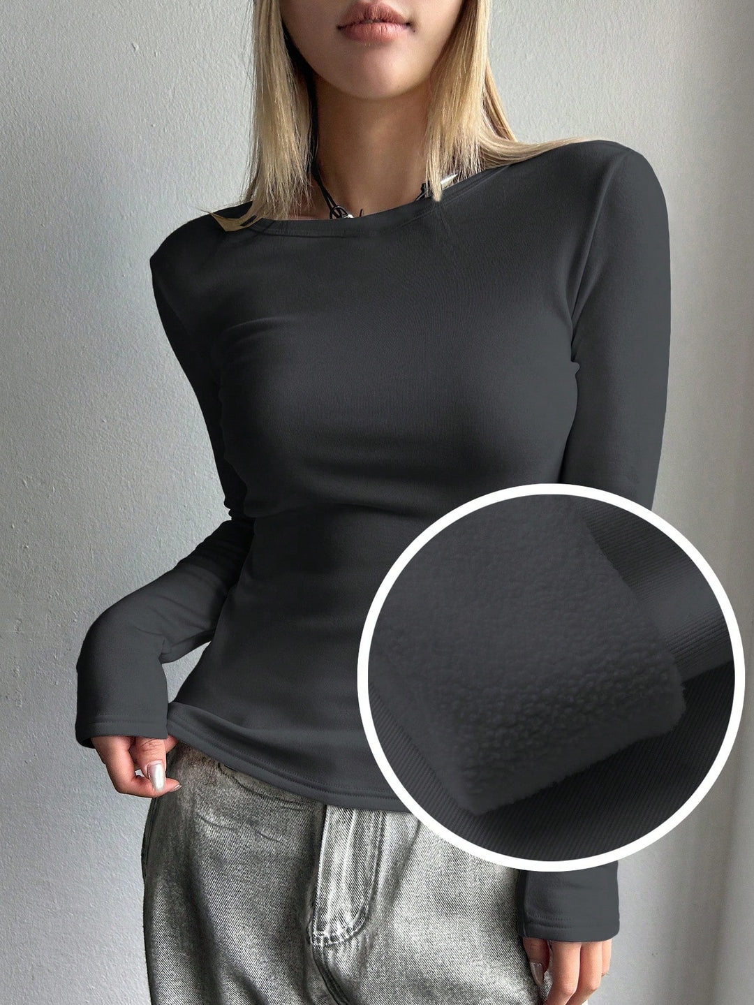 SHEIN póló, szürke