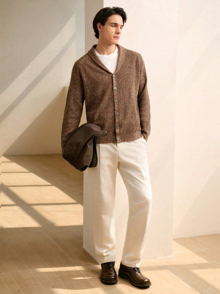 Cardigan SHEIN, maro
