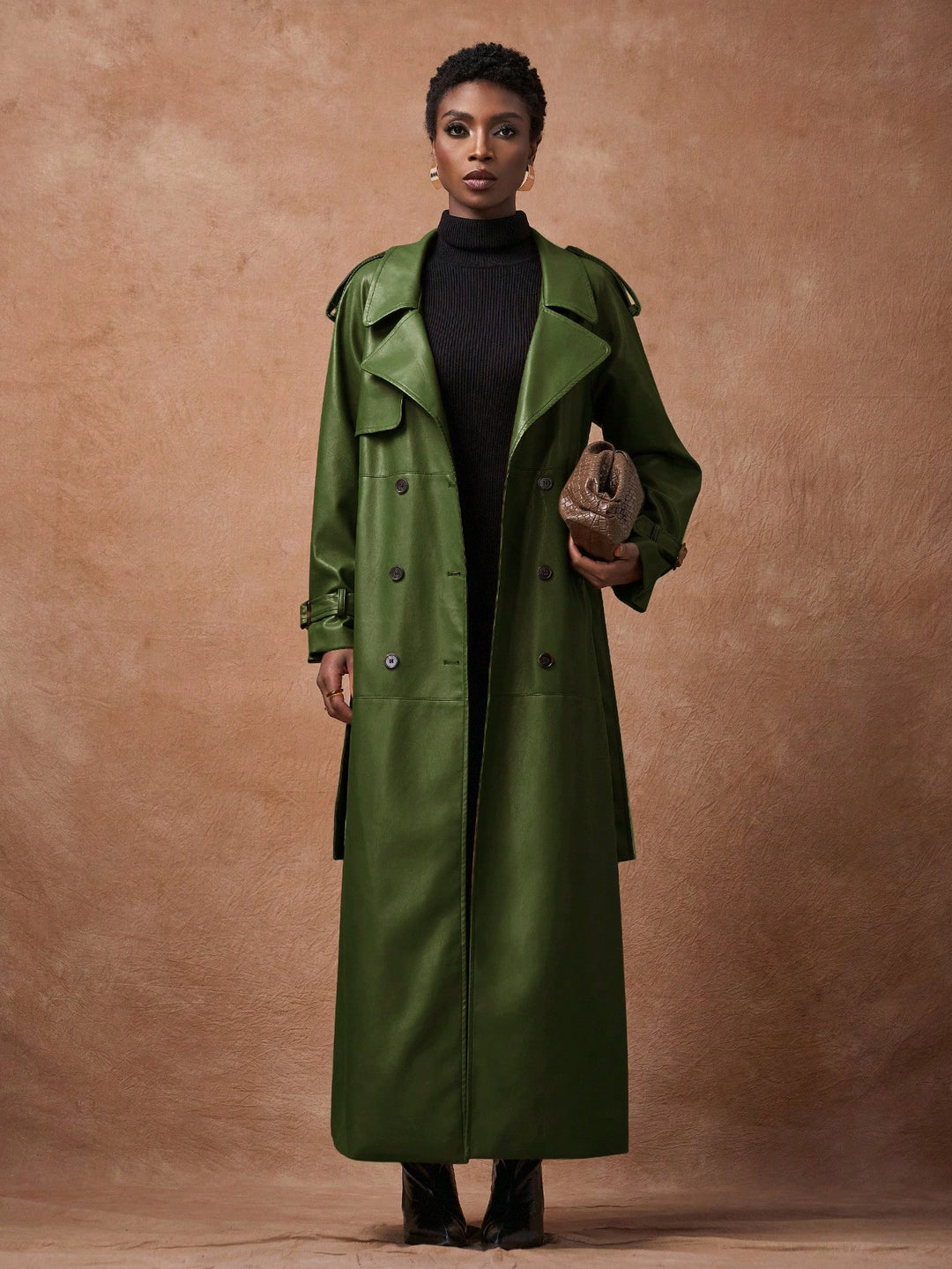 Trench SHEIN, verde