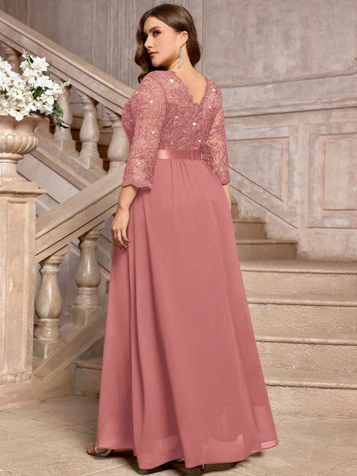 Rochie de ocazie SHEIN, roz