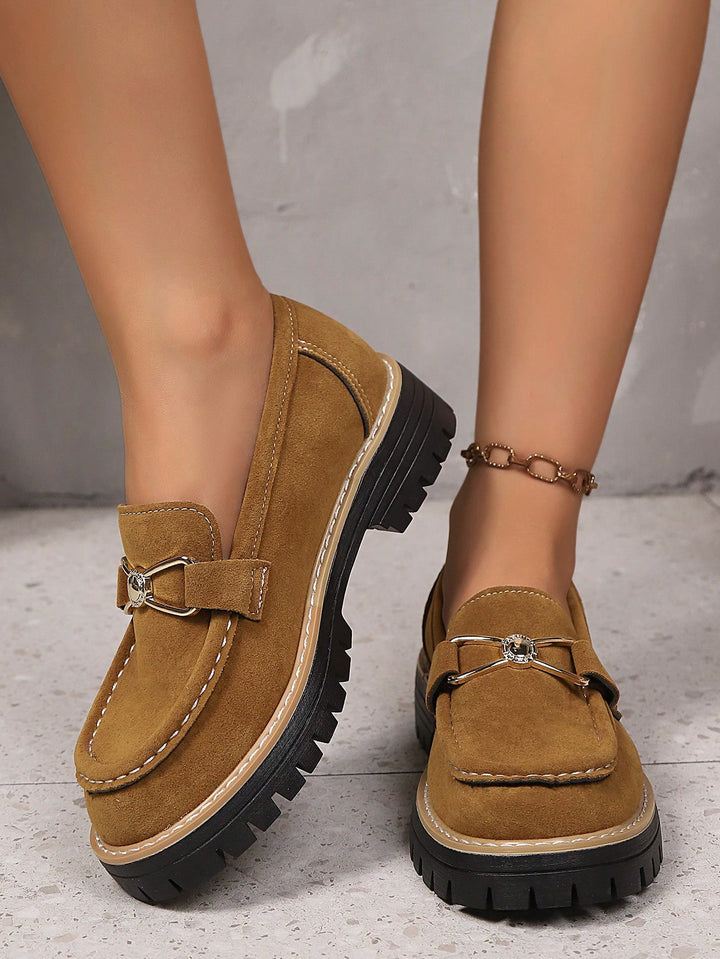 Pantofi SHEIN, maro