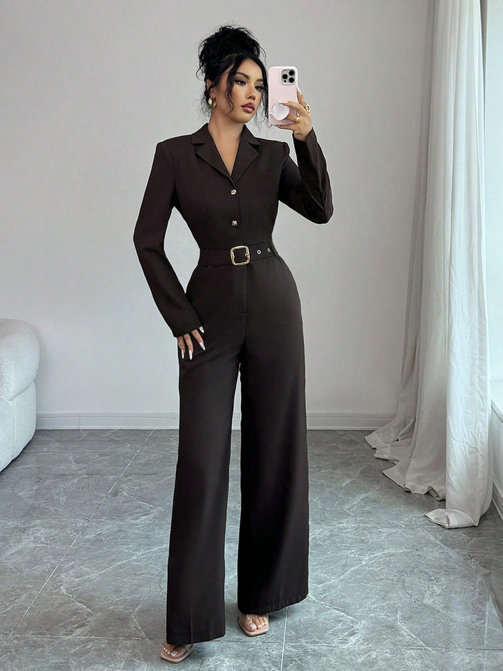 SHEIN Playsuit, Brown