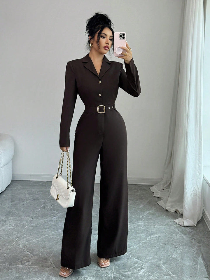 SHEIN Playsuit, Brown