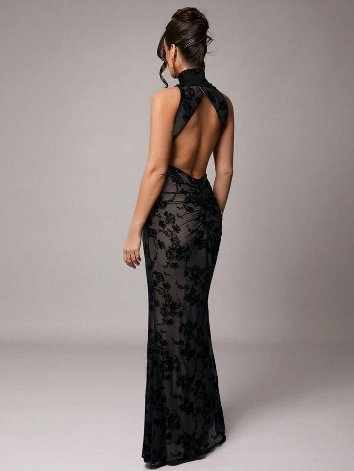 Rochie maxi SHEIN, negru
