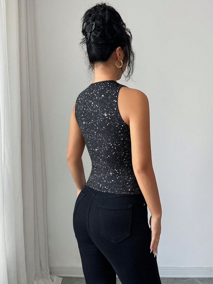 Fekete SHEIN top