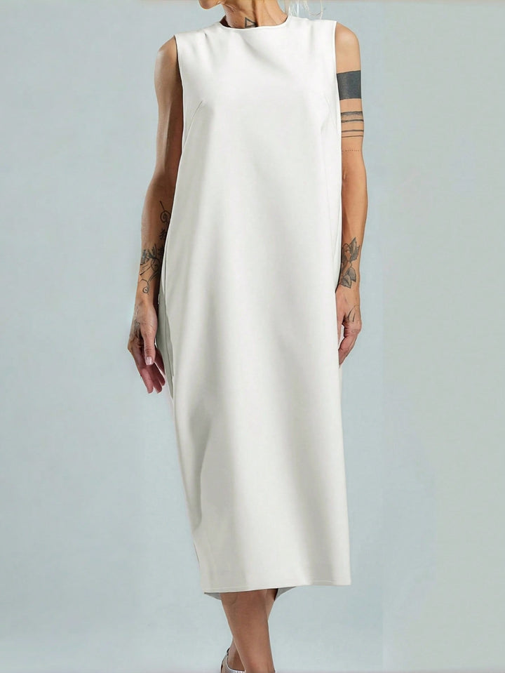 SHEIN maxi ruha, fehér