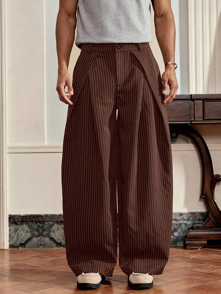 Pantalon SHEIN, maro
